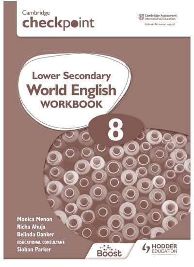 اشتري Cambridge Checkpoint Lower Secondary World English Workbook 8 في الامارات