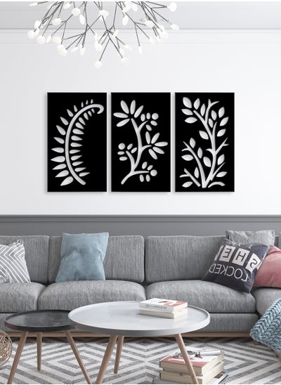 Buy 3 plants Wood Wall Art in Egypt