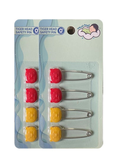 Buy Tiger Head Safety Pin - Pack of 2 in Saudi Arabia