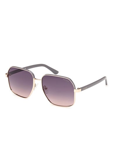 اشتري Women's UV Protection Square Sunglasses - GU0010732B58 - Lens Size: 58 Mm في الامارات