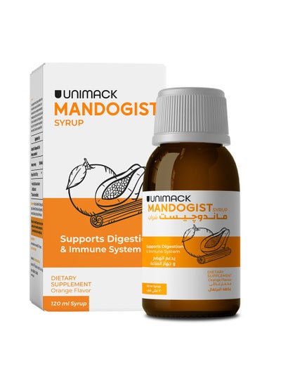 Buy Mandogist Orange Flav. 120 ml Syrup in Egypt