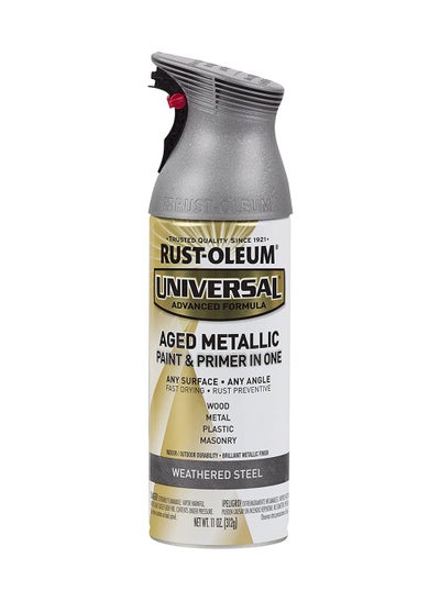 اشتري Rustoleum Universal All Surface Spray Paint 11Oz Aged Metallic Weathered Steel في الامارات