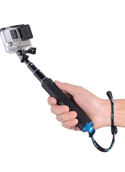 Buy Selfie Stick, 19" KASTWAVE Waterproof Hand Grip Adjustable Extension Monopod Pole Fit for GoPro Hero (2018) Hero 7 6 5 4 3+3 2 1 Session, Fit for AKASO Xiaomi Yi SJCAM SJ4000 SJ5000 SJ6000 More (Blue) in UAE