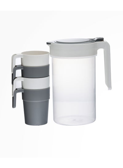 اشتري Water Pitcher with 4 glass set في الامارات