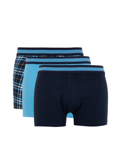 Buy Man Regular Fit Knitted Boxer - 3 Pack in Egypt