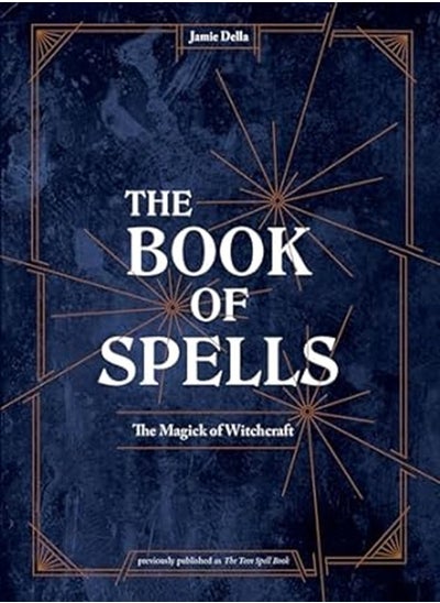 Buy The Book Of Spells Magic For Young Witches By Della Jamie Hardcover in UAE