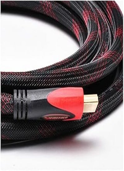 Buy 5M HDMI Cable v1.4 Gold High Speed HDTV UltraHD HD 2160p 4K 3D 5m Meter in Egypt