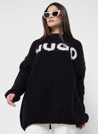 Buy Logo Knitted Sweatshirt in Saudi Arabia