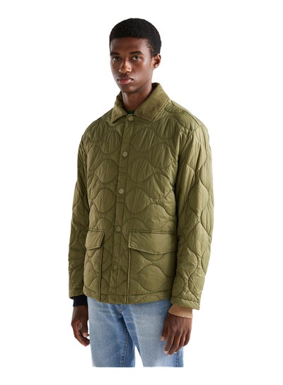 Buy Quilted Jacket With Collar in Egypt