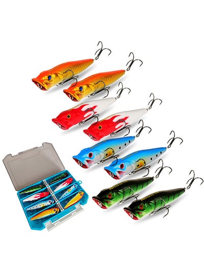 اشتري 8pcs Artificial Fishing Lures with Hooks في الامارات