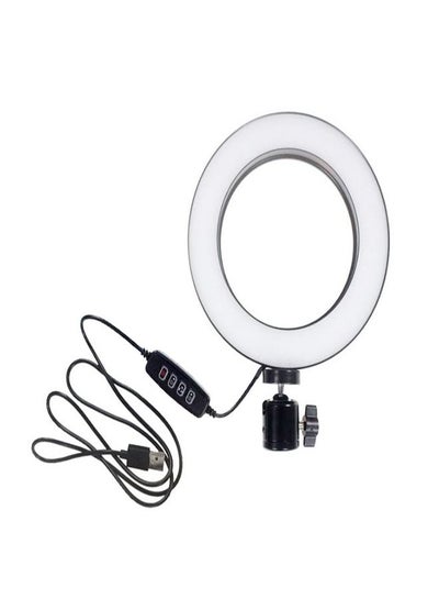 Buy LED Ring Light 16 cm for Live Stream can be installed on any tripod – UN-160 in Egypt
