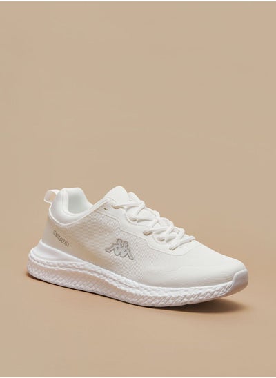 اشتري Mens Textured Sneakers with Lace Up Closure في الامارات