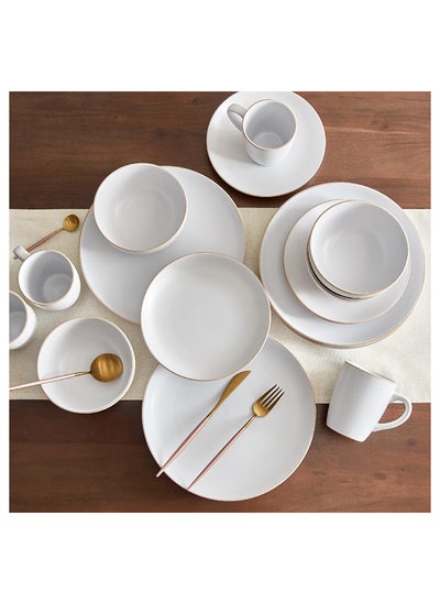 اشتري Eleganza 16-Piece Dinner Set 27.3x3.5x27.3 cm في الامارات