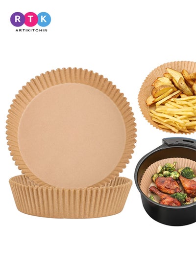 Buy 50PCS Air Fryer Disposable Paper Liner, Non stick Disposable Air Fryer Liners in UAE