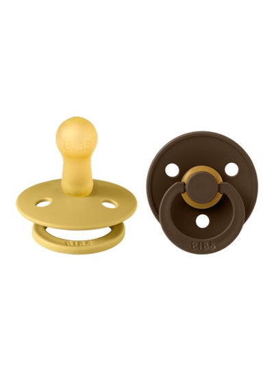 اشتري Pack of 2 Colour Latex S2 Mustard and Mocha في الامارات