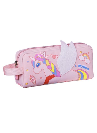 اشتري Kids Pencil Case / Colour Bag Unicorn - Pink في السعودية