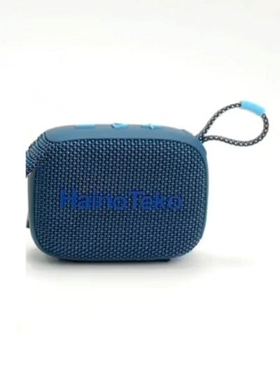 Buy Haino Teko Germany GO 4 Portable Mini Bluetooth Wireless Speaker For Indoor and Outdoor Blue in UAE