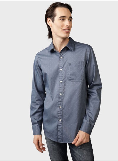 Buy Regular Fit Long Sleeve Shirt in Saudi Arabia