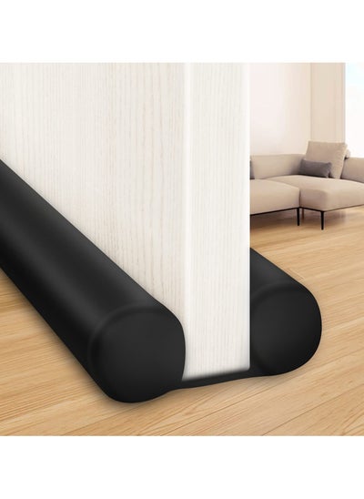 Buy 4 pcs Large Door Draft Stopper for Bottom of Doors 36 Inch Under Door Draft Noise Blocker Black Gap Stoppers Door Draft Guard for Bottom of Doors Adjustable Twin Door Sweep Draft Seal Window Sealer in Saudi Arabia