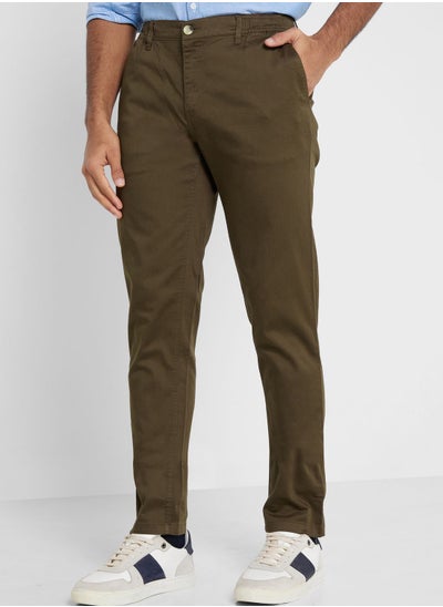 اشتري Thomas Scott Men Classic Slim Fit Chinos Trousers في الامارات