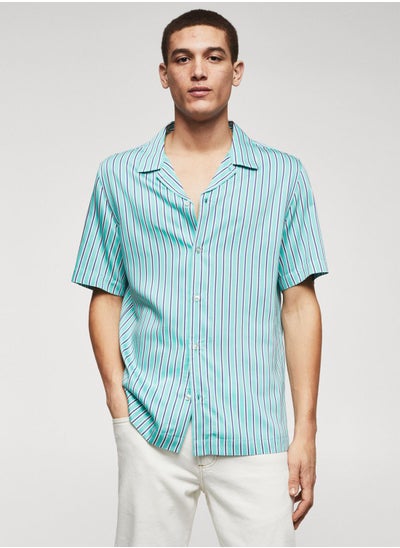 Buy Striped Regular Fit Shirt in UAE