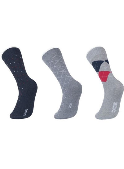Buy Men Classic Long Pack Socks 3 Pairs in Egypt