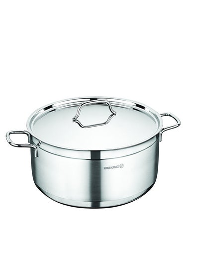 اشتري Alfa Stainless Steel Casserole Pot 3.5 l في الامارات