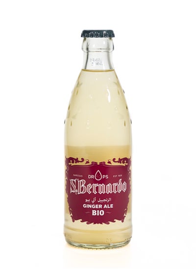 اشتري S.Bernardo Drops Organic Ginger Ale Glass Bottle في الامارات