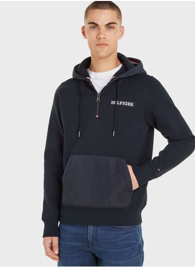 اشتري Logo Zip Through Hoodie في السعودية