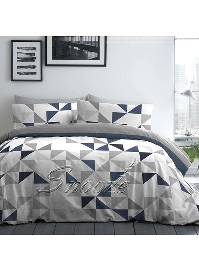 Buy Fitted bed sheet set 3 PCS 160*200 cm Orbit design in Egypt