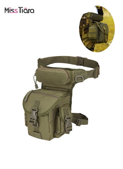 اشتري Outdoor Waterproof Multi-Purpose Tactical Leg Bag Suitable for Camping, Hiking and Fishing في الامارات