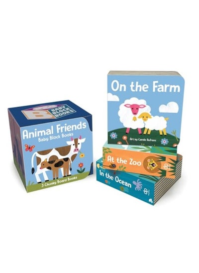 Buy Baby Block Books Animal Friends in UAE