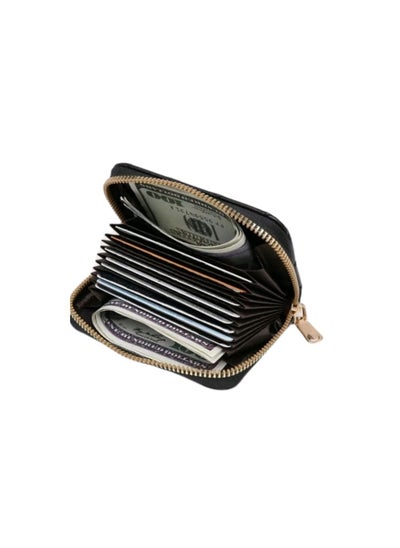 Buy Black Plain Card And Money Wallet in Saudi Arabia