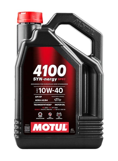 Buy Motul 4100 SYN-nergy SPEC 10W40 4L in Egypt