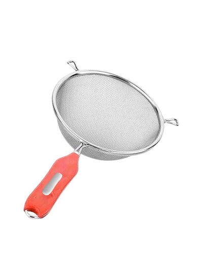 Buy Kuber Industries 12.5 cm Stainless Steel Strainer/Liquid Filter For Soup, Juice, Milk & Tea (Silver) in UAE