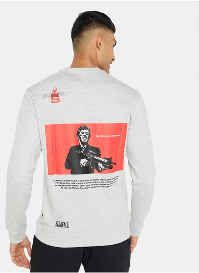 Buy Scarface Crew Neck Sweatshirt in UAE