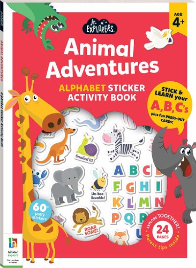 اشتري Hinkler Junior Explorers Animal Adventures Alphabet Activity Book في الامارات