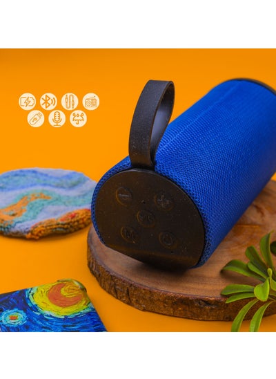 Buy Portable Speaker High-quality Professional (113) BLUE in Egypt