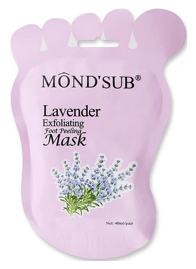 Buy Mond Foot Spa with lavender extract moisturizes and shines the feet 40 ml in Saudi Arabia