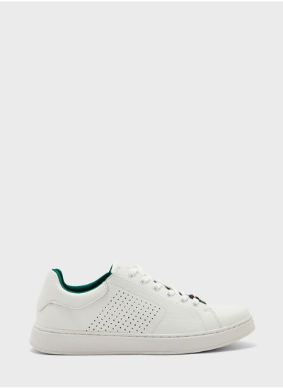 Buy Perforation Detail Casual Sneakers in Saudi Arabia