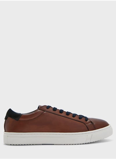 Buy Low Top Lace Up Sneakers in UAE