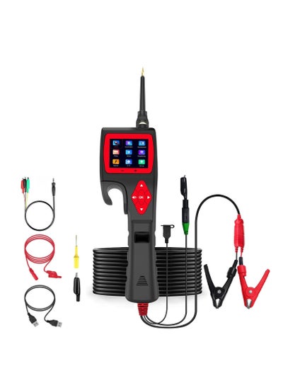 اشتري P200 Power Circuit Probe Kit - Advanced Automotive Electrical System Multimeter, Oscilloscope, Fuel Injector Activator - AC/DC Voltage Tester, Short Finder - 9~30V في السعودية