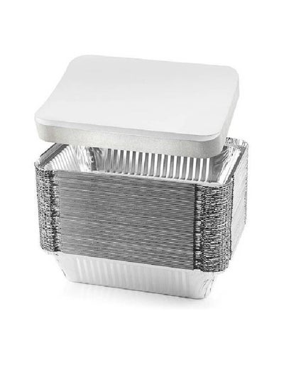 Buy Aluminum Foil Containers And Board Lids Sets (12PCS) in Egypt