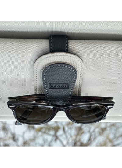 اشتري Sunglass Holder for Car Visor (Black) في الامارات