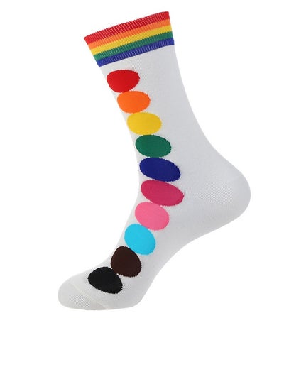 اشتري Unisex Absorb Sweat and Deodorize Socks 3 Pairs High Quality Socks One Size Fits All في السعودية