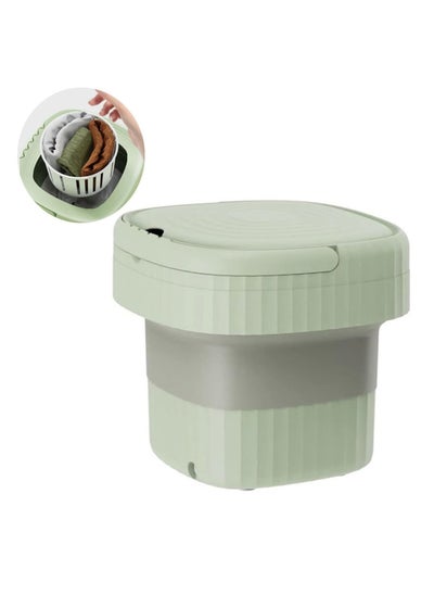 Buy Portable Mini Washing Machine, Foldable Travel Washing Machine, Dry and Wash Two-in-One Mini Washing Machine, Light and Small Clothes Washer in UAE