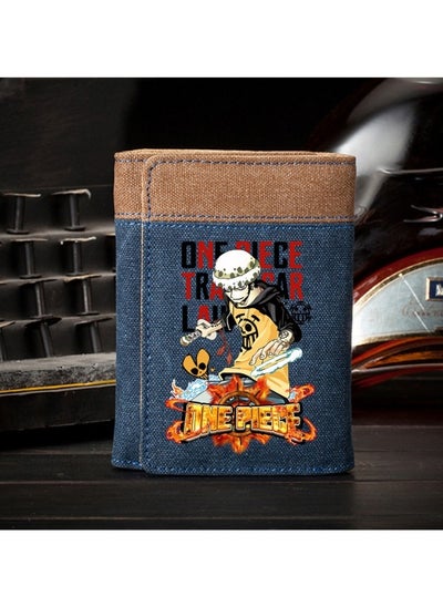 Buy New ONE PIECE Canvas Vertical Wallet in UAE