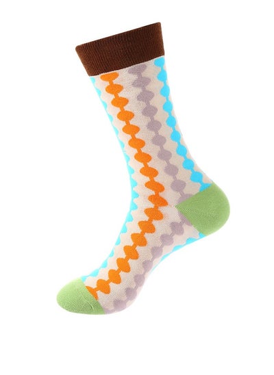 Buy Unisex Absorb Sweat and Deodorize Socks 3 Pairs High Quality Socks One Size Fits All in Saudi Arabia