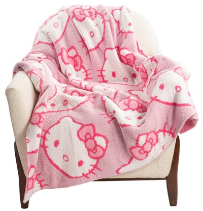 Franco Sanrio Hello Kitty Bedding Set - Full/Queen 3-Piece Quilt & Sham Set