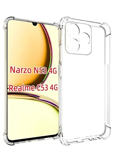 Buy Realme Narzo N53Anti Shock Transperent Case in Egypt